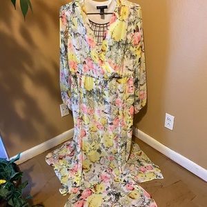 Macy’s brand Women’s floral print maxi dress